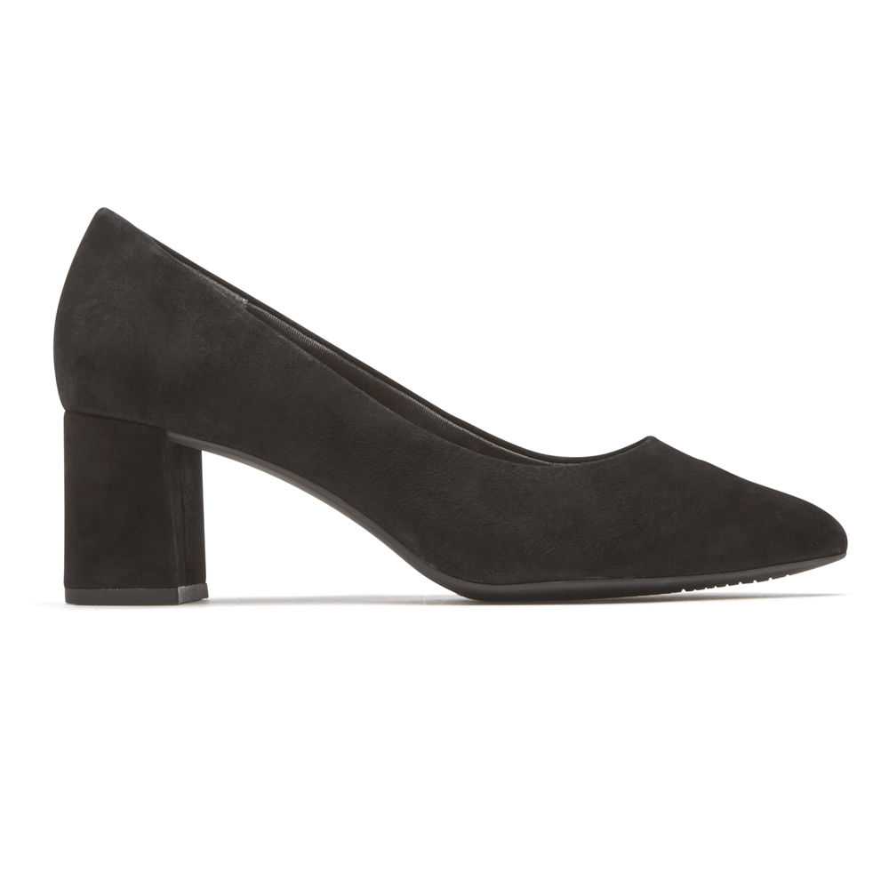 Rockport Heels For Womens Black - Total Motion Salima - KI0439761